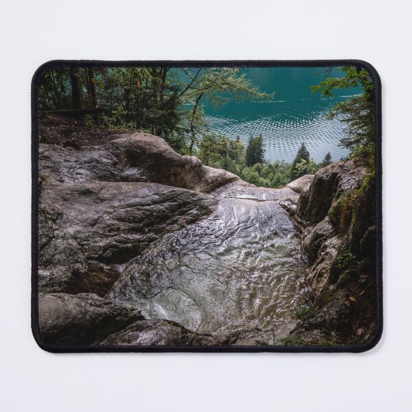 Item preview, The natural pools at the Königsbachfall - Königssee waterfall - Berchtesgaden Alps - Berchtesgaden designed and sold by xP42.