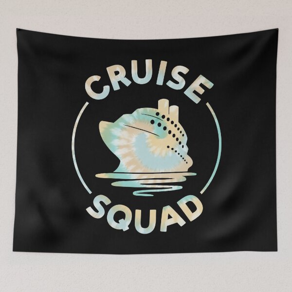 Item preview, Cruise Squad Tie Dye Print For Family Cruise Trip  designed and sold by JokeGysen.