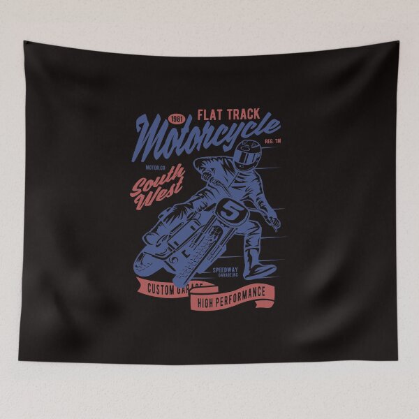 Item preview, motorcycle track high performance gift for men designed and sold by Scelai.