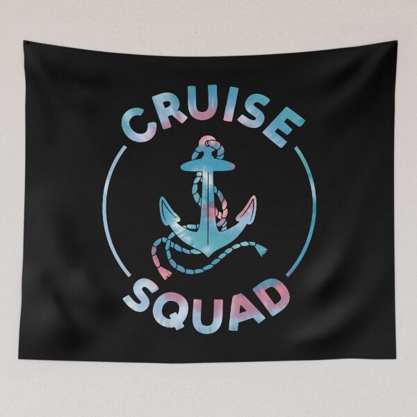 Item preview, Cruise Squad Tie Dye Print For Family Cruise Trip  designed and sold by JokeGysen.