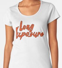 long exposure logo Women's Premium T-Shirt