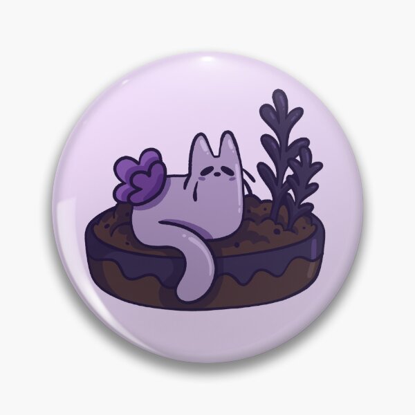 Item preview, Lavender Succulent Cat designed and sold by TheDangerGoose.