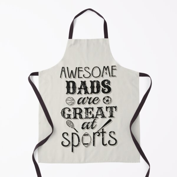 Item preview, Distressed Style Awesome Dads Are Great At Sports Black Text, Great Design For Cool Dads, Perfect For Father's Day designed and sold by TrulyEpoque.