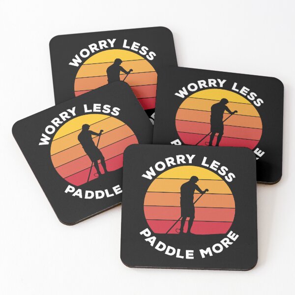 Item preview, Worry Less Paddle More (Dark BG) designed and sold by OutOfNowhere.