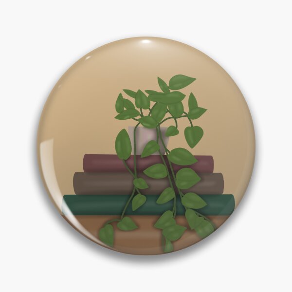 Item preview, Plant on book stack designed and sold by Becky-Marie.