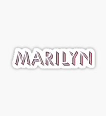 Marilyn Sticker