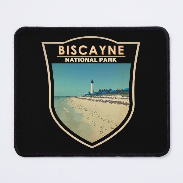 Item preview, Biscayne National Park Florida Watercolor Badge designed and sold by KrisSidDesigns.