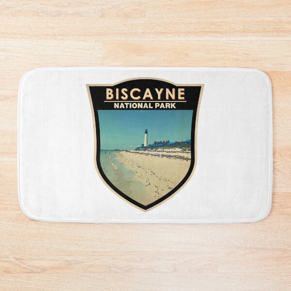 Item preview, Biscayne National Park Florida Watercolor Badge designed and sold by KrisSidDesigns.