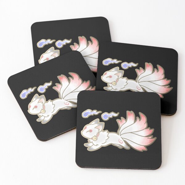 Item preview, Kitsune 2 - Black designed and sold by Mamemiyu Shop.