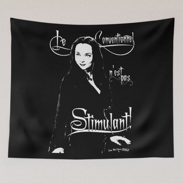 Item preview, Morticia: "Le Conventionnel n'est pas Stimulant!" designed and sold by torg.
