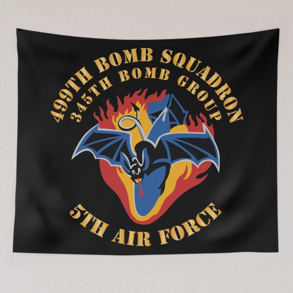 Item preview, SSI - AAF - 5th AF - 345th BG - 499th Bomb Squadron X 300 designed and sold by Military Insignia Products.