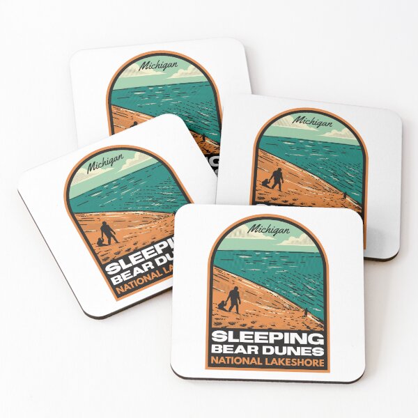 Item preview, Sleeping Bear Dunes National Lakeshore Michigan Vintage designed and sold by halpindesignco.