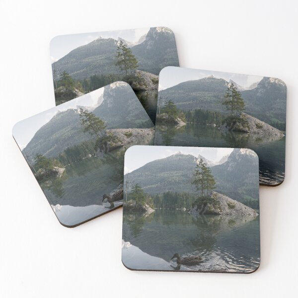 Item preview, Hintersee with ducks - Berchtesgaden Alps - Berchtesgaden designed and sold by xP42.