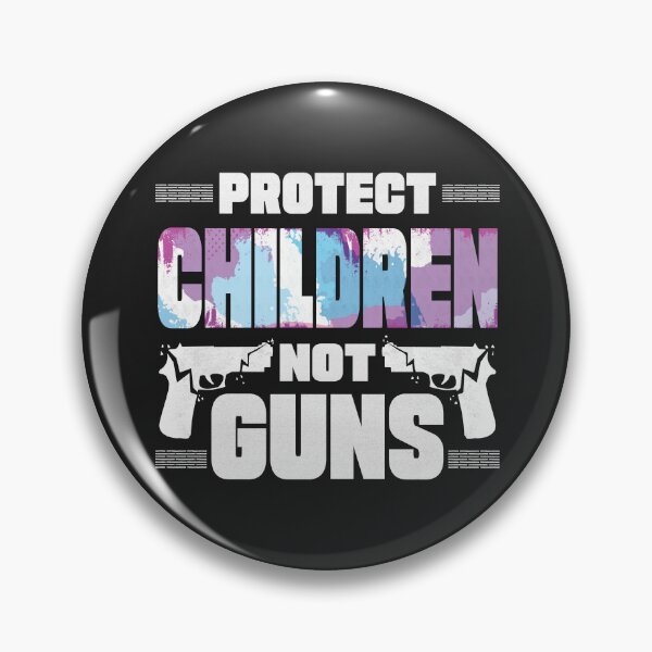 Item preview, protect children not guns - motivational Quote designed and sold by VichallanStudio.