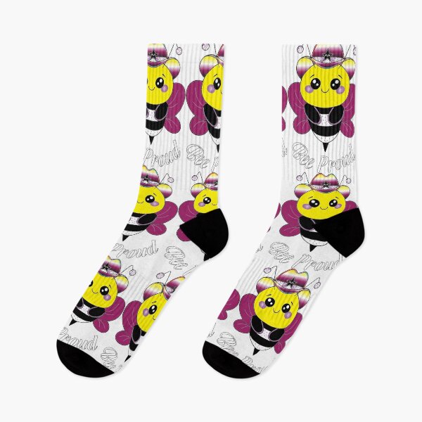 Item preview, non binary pride bee proud, cute nonbinary bee designed and sold by XXgooddeedXX.