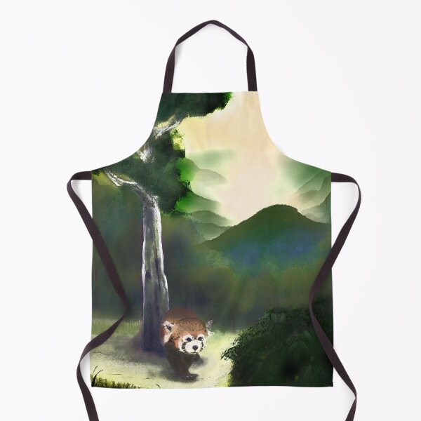 Item preview, Red Panda with Oak and Rhododendron designed and sold by xplor-r.