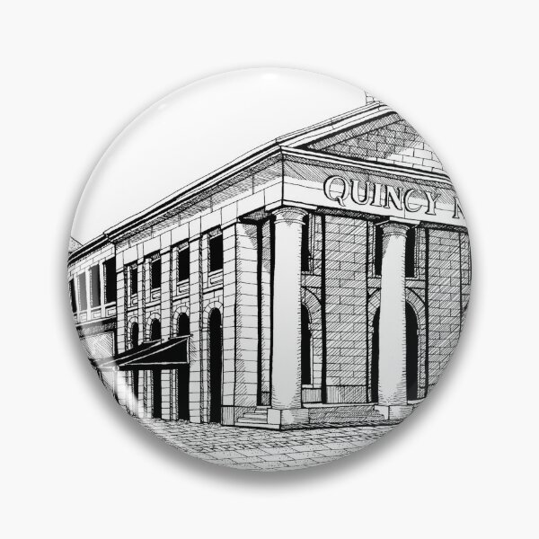 Item preview, Boston's Quincy Market-Drawing designed and sold by Conor Plunkett.