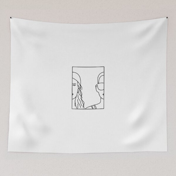 Item preview, book cover conversations drawing black and white designed and sold by centlia.