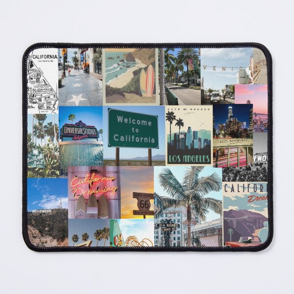 Item preview, california aesthetic collage designed and sold by morgananjos.