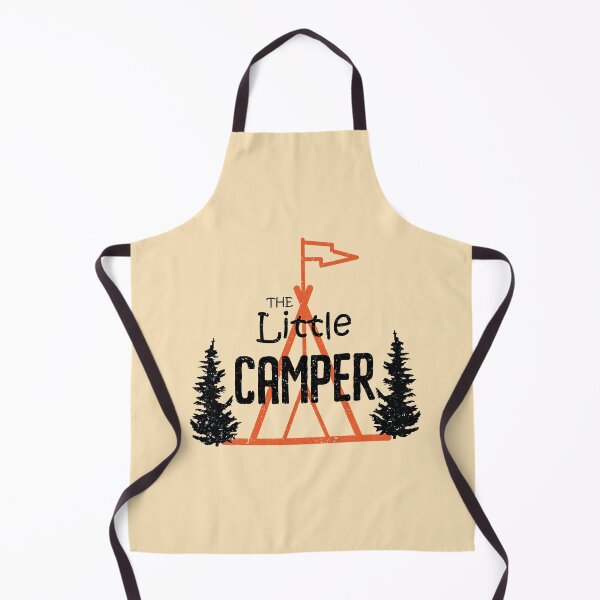 Item preview, the little camper kids tee designed and sold by quickkaart.