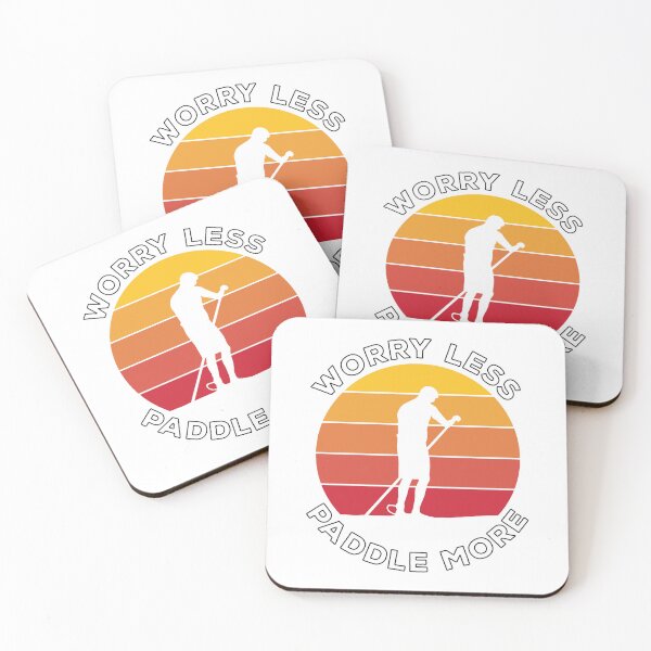 Item preview, Worry Less Paddle More (Light BG) designed and sold by OutOfNowhere.