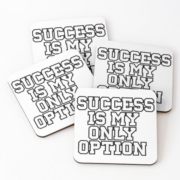 Item preview, Success is My Only Option | Motivation  designed and sold by CadDesignerr.