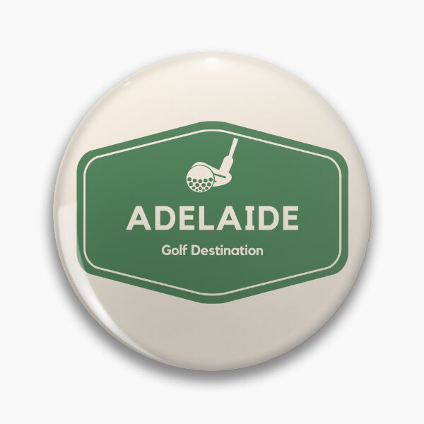 Item preview, Adelaide Australia - Golf Course Travel Destination Logo designed and sold by Vintage-TM.