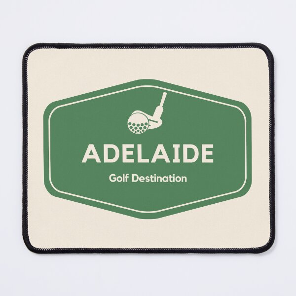 Item preview, Adelaide Australia - Golf Course Travel Destination Logo designed and sold by Vintage-TM.