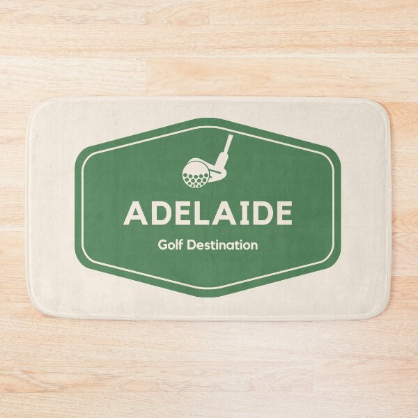 Item preview, Adelaide Australia - Golf Course Travel Destination Logo designed and sold by Vintage-TM.