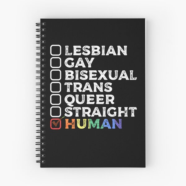 Item preview, Lesbian Gay Bisexual Transgender Queer Straight Human Check designed and sold by SereneSouls.