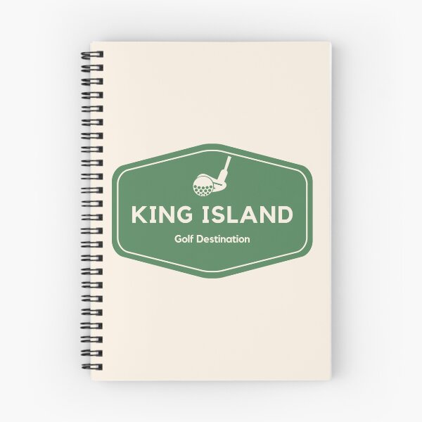 Item preview, King Island Australia - Golf Course Travel Destination Logo designed and sold by Vintage-TM.