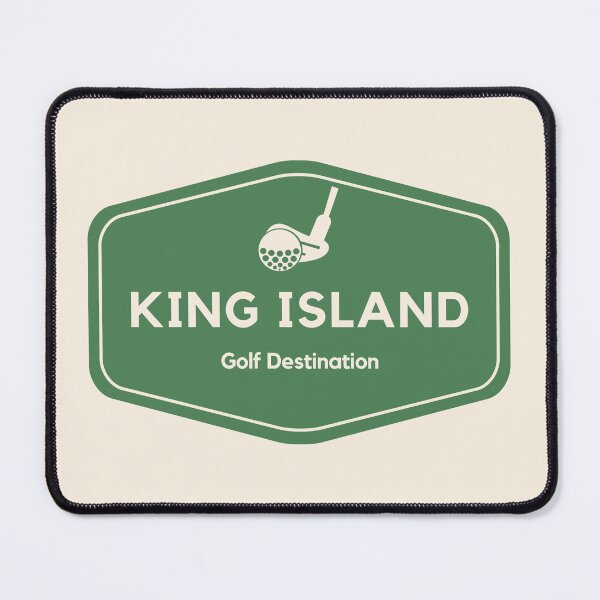 Item preview, King Island Australia - Golf Course Travel Destination Logo designed and sold by Vintage-TM.