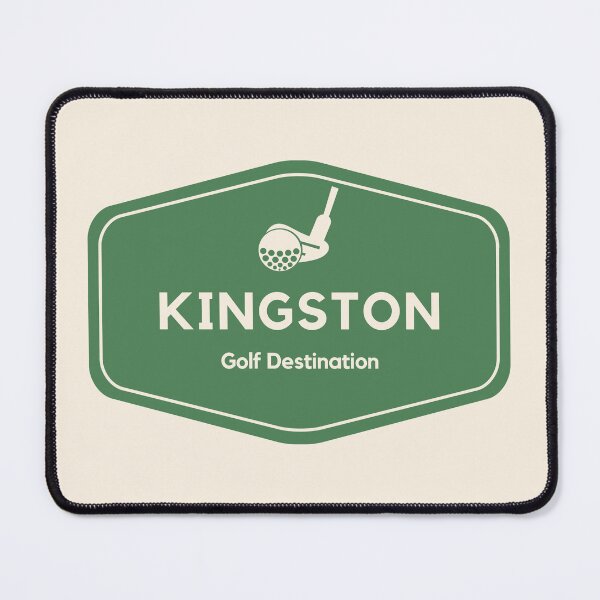 Item preview, Kingston Australia - Golf Course Travel Destination Logo designed and sold by Vintage-TM.