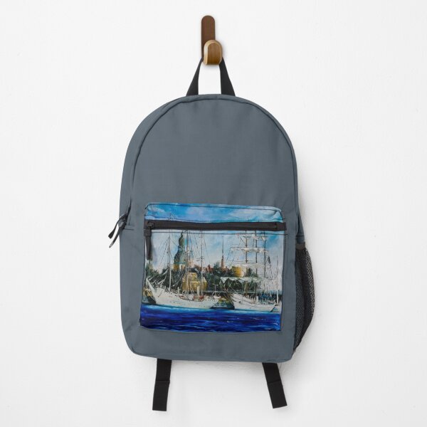 Item preview, Old Riga, oil painting by Marina Daniluka designed and sold by MariDaniArt.