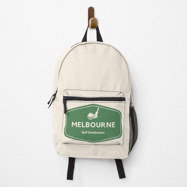 Item preview, Melbourne Australia - Golf Course Travel Destination Logo designed and sold by Vintage-TM.