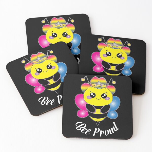 Item preview, pansexual pride bee proud, cute pan sexual bee designed and sold by XXgooddeedXX.