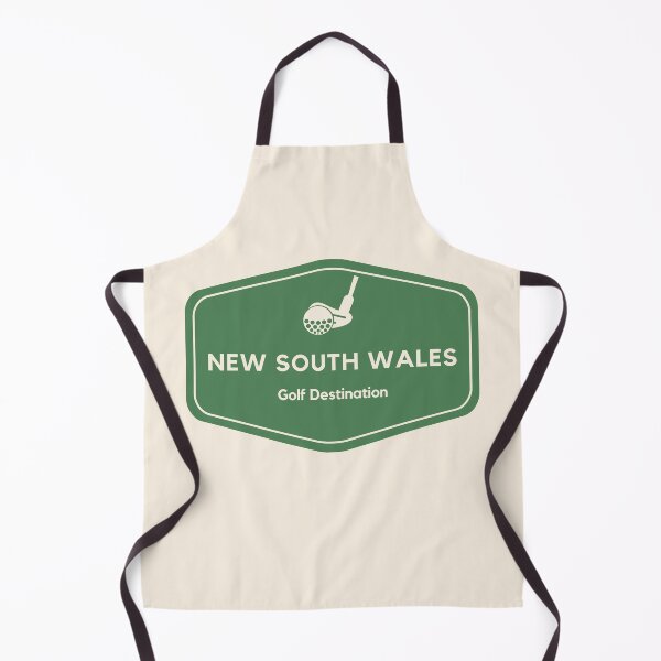 Item preview, New South Wales Australia - Golf Course Travel Destination Logo designed and sold by Vintage-TM.