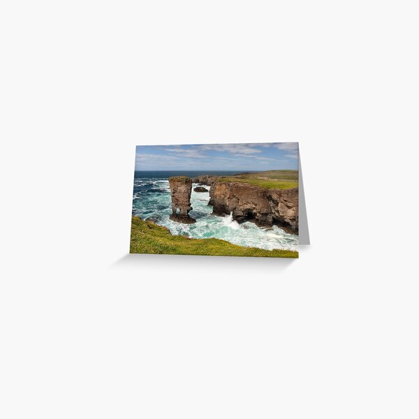 Item preview, Yesnaby Castle in Summer Orkney Isles Scotland designed and sold by PhotosEcosse.