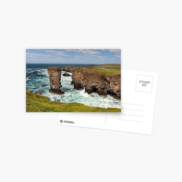 Item preview, Yesnaby Castle in Summer Orkney Isles Scotland designed and sold by PhotosEcosse.