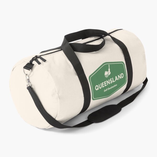 Item preview, Queensland Australia - Golf Course Travel Destination Logo designed and sold by Vintage-TM.