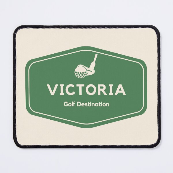 Item preview, Victoria Australia - Golf Course Travel Destination Logo designed and sold by Vintage-TM.