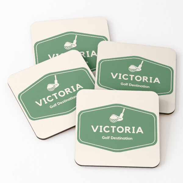 Item preview, Victoria Australia - Golf Course Travel Destination Logo designed and sold by Vintage-TM.