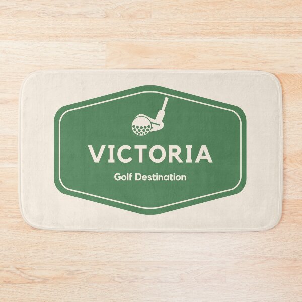 Item preview, Victoria Australia - Golf Course Travel Destination Logo designed and sold by Vintage-TM.