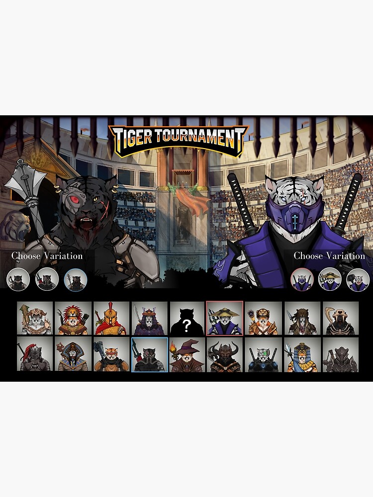 Tiger Tournament - Tiger Cerberus Poster for Sale by MMXXXII