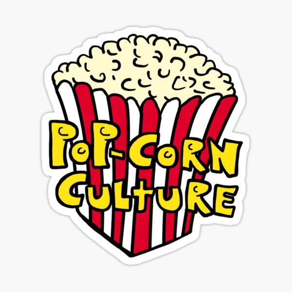 Pop-Corn Culture Sticker