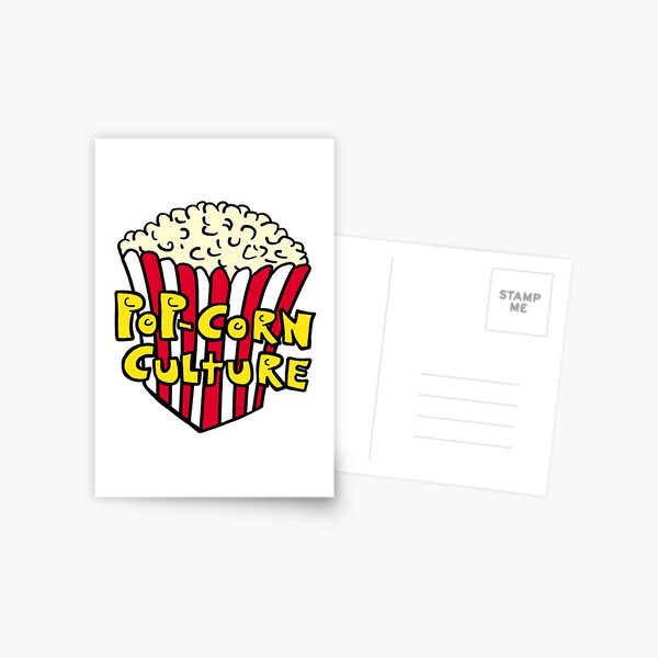 Pop-Corn Culture Postcard