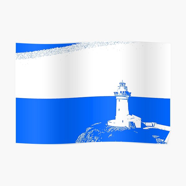 Lighthouse - South Solitary Island Poster