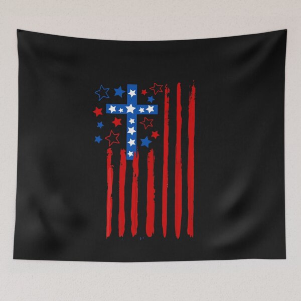 Item preview, American Flag Cross designed and sold by RedSparkle.