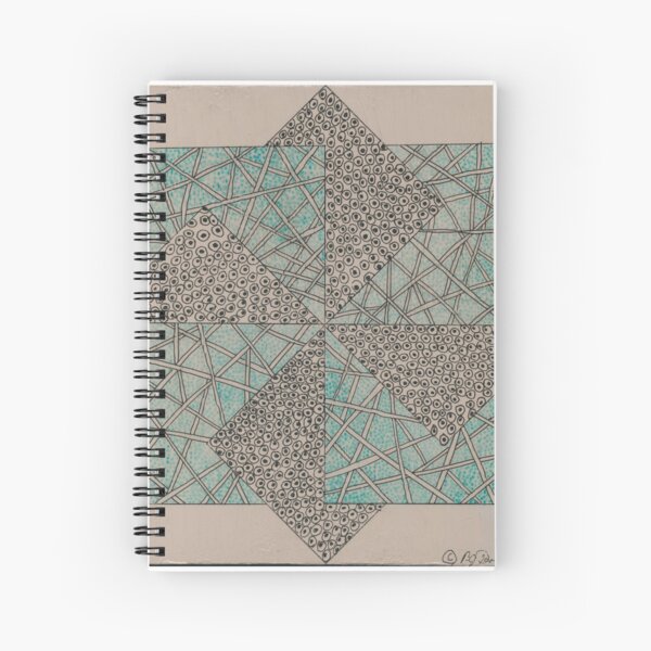 Zentangle Block 2 Spiral Notebook