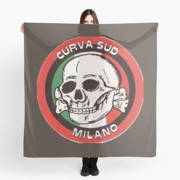 Écharpe Supporter Milan AC - Brigate Rossonere - Vintage - Occasion